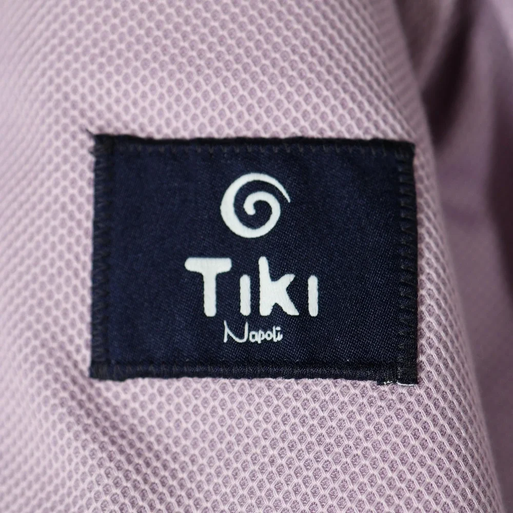 Tiki Napoli Sport Coat Mens US 40 IT 50 Purple Fuschia New York Tweed Two Button